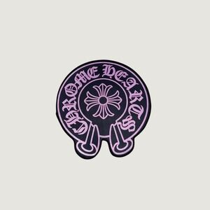 Chrome Hearts CH Purple Rug Non Slip Back